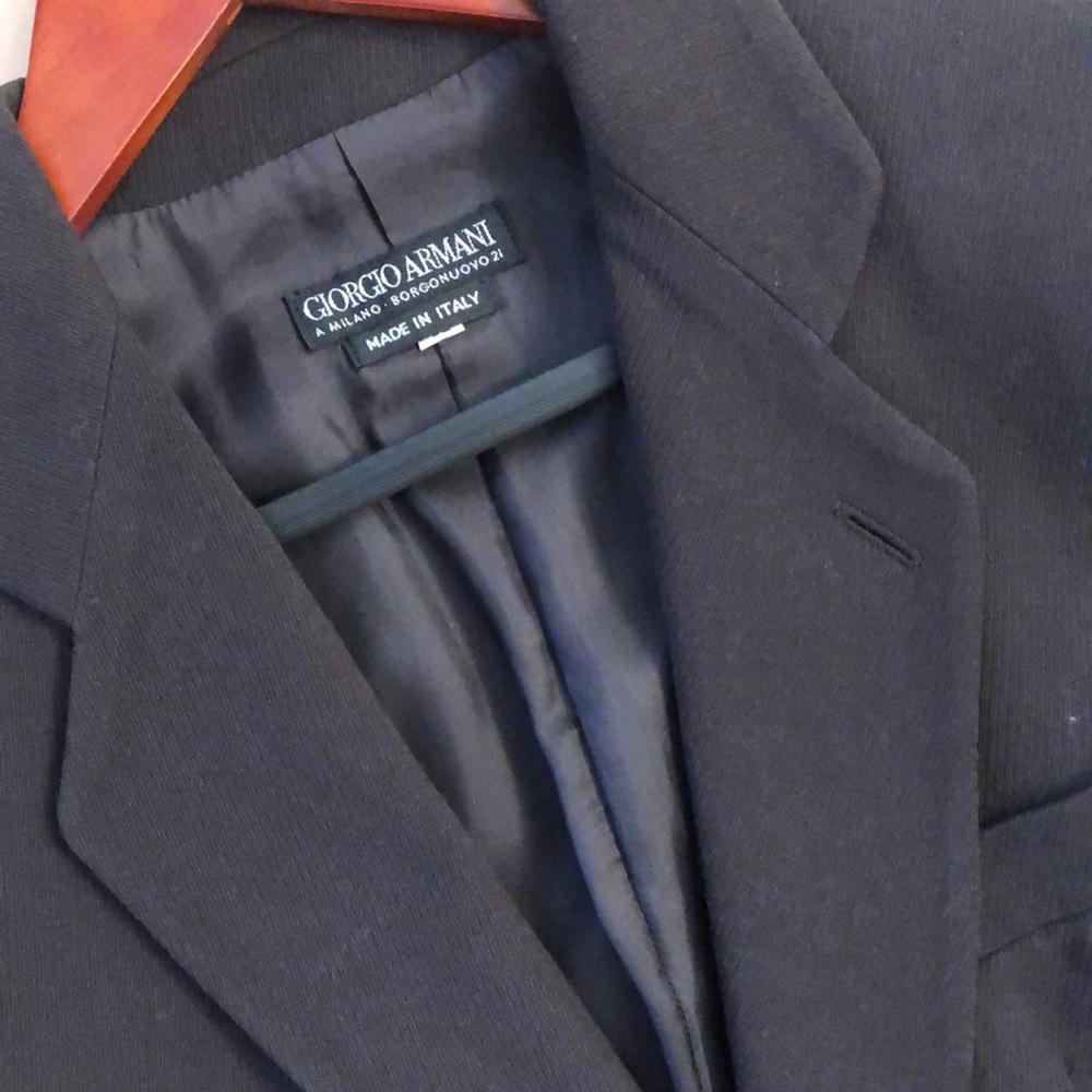 Giorgio Armani Brown Jacket Size 42 Made in Italy - Picture 2 of 10